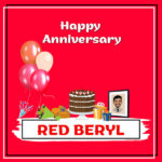 Red Beryl Anniversary Surprise