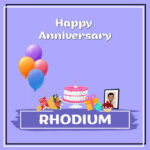 Rhodium Anniversary Surprise