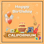 californium birthday surprise
