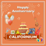 Californium Anniversary Surprise