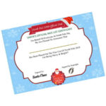 Being NICE Santa’s Certificate – Christmas Gift 1