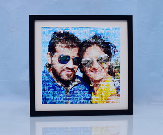 Mosaic photo art
