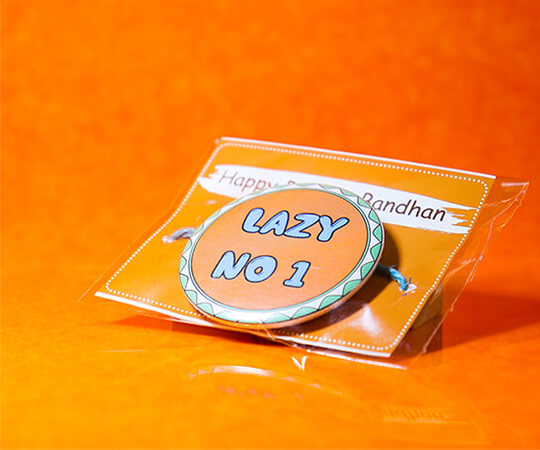 Lazy No.1 Rakhi