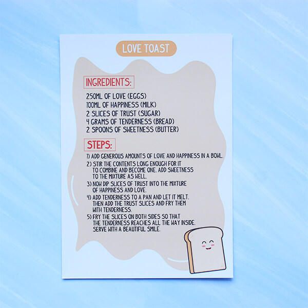 Love Recipe Cards