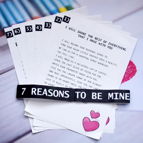 7 reasons to be mine