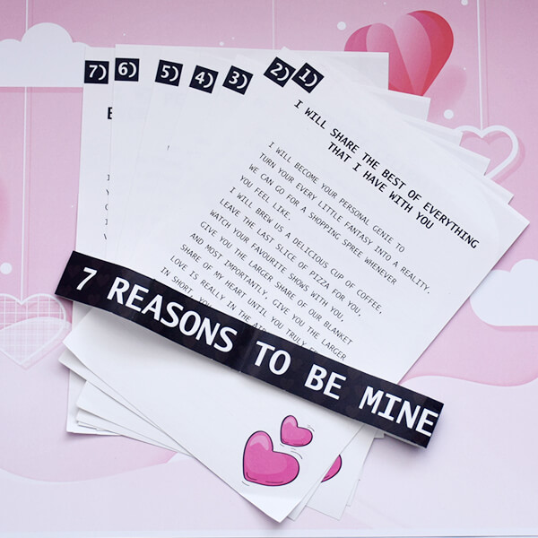 7 reasons to be mine