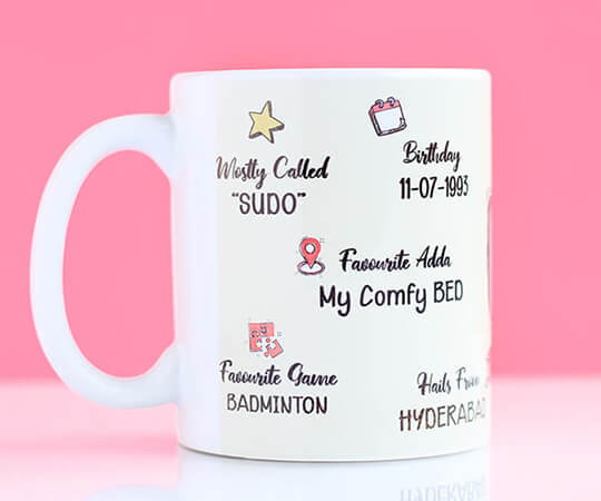 All About Me Coffee Mug