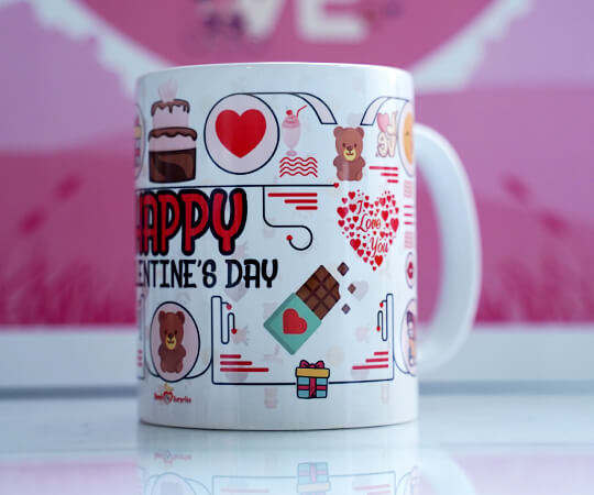 Valentines day mug