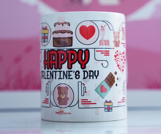 Valentines day mug