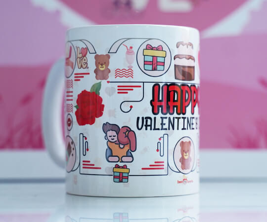 Valentines day mug