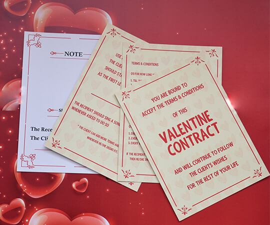 Valentine Contract
