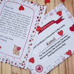 Valentines day love letter and certificate 4