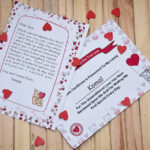Valentines day love letter and certificate 1