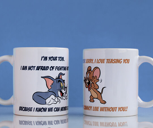 Tom & Jerry Mugs for Lovers