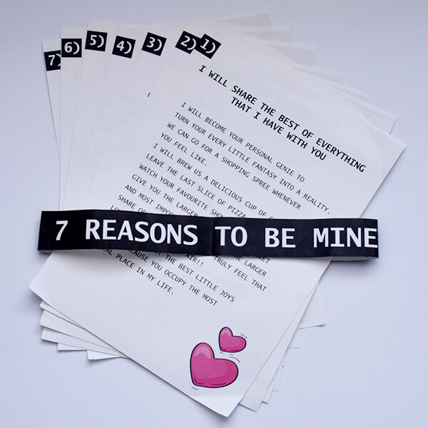 7 reasons to be mine