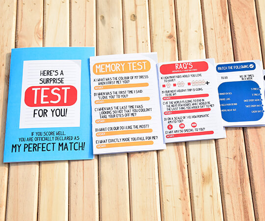 Surprise Love Test