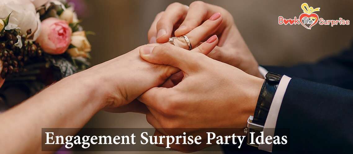 Engagement surprise party