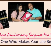 Love Anniversary Surprise For Wife
