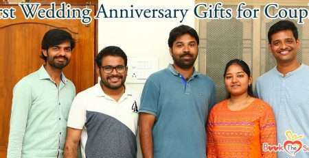 first wedding anniversary gifts for couple