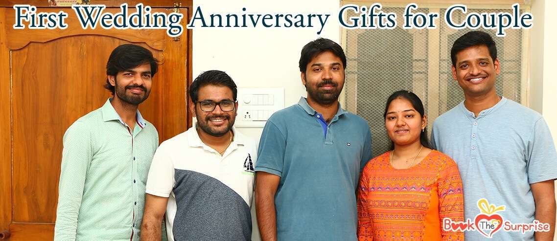 first wedding anniversary gifts for couple