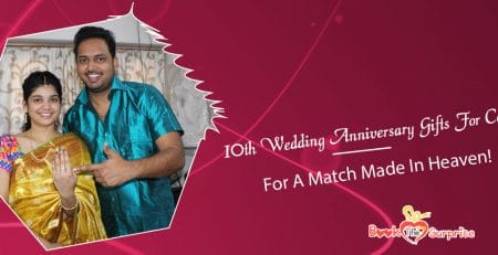 10th wedding anniversary gifts for couple