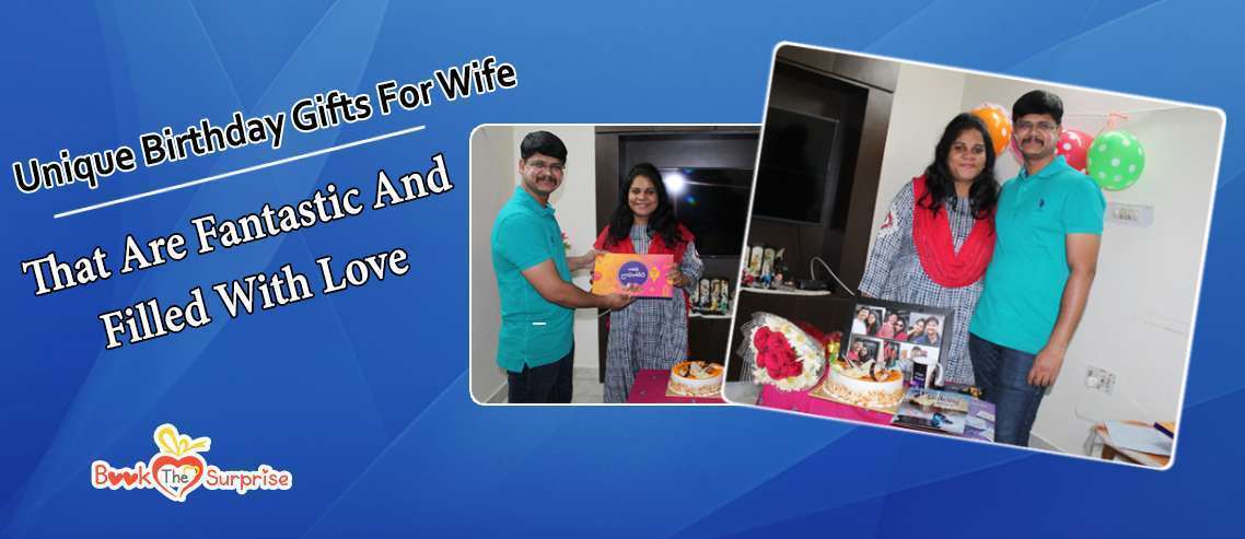 Birthday surprise for wife