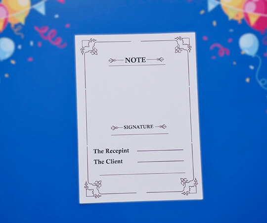 Birthday Contract