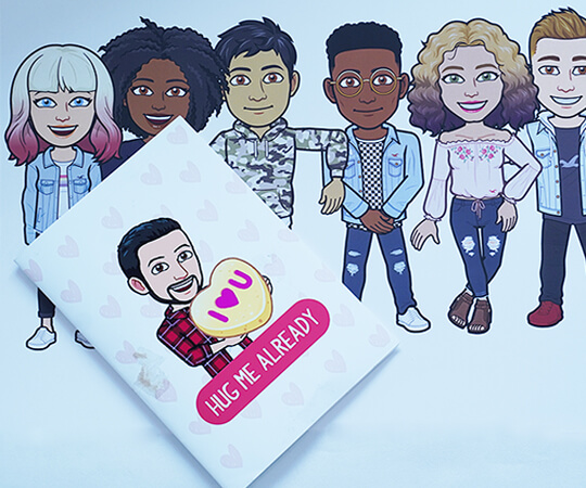 Bitmoji Cards