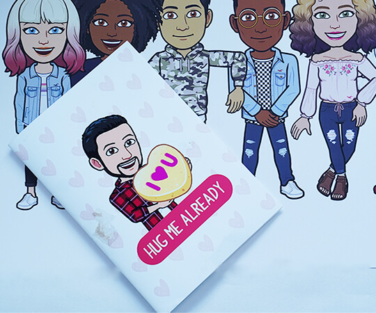 Bitmoji Cards
