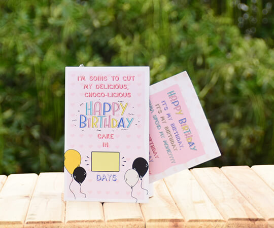 Birthday Countdown Greeting Card