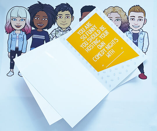 Bitmoji Cards