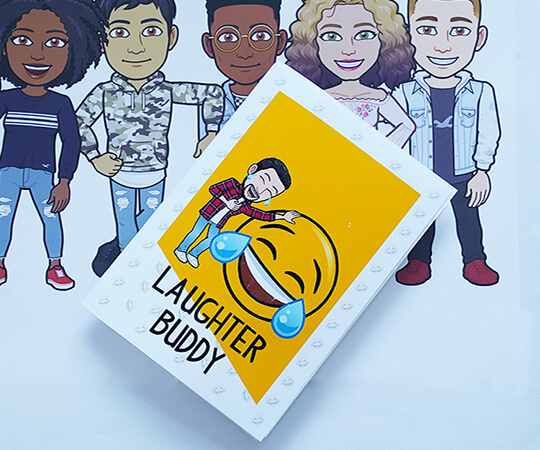 Bitmoji Cards