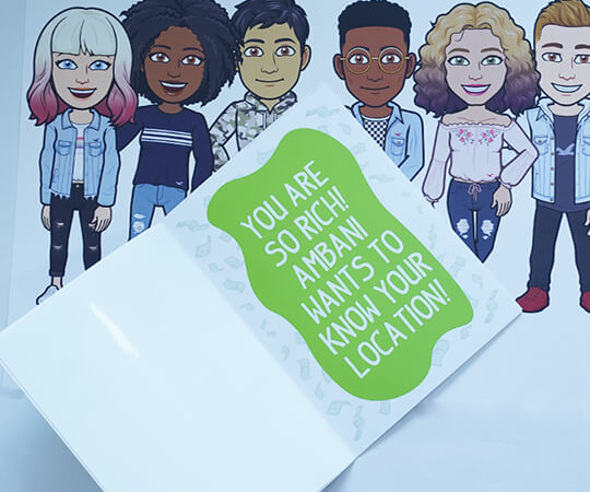 Bitmoji Cards