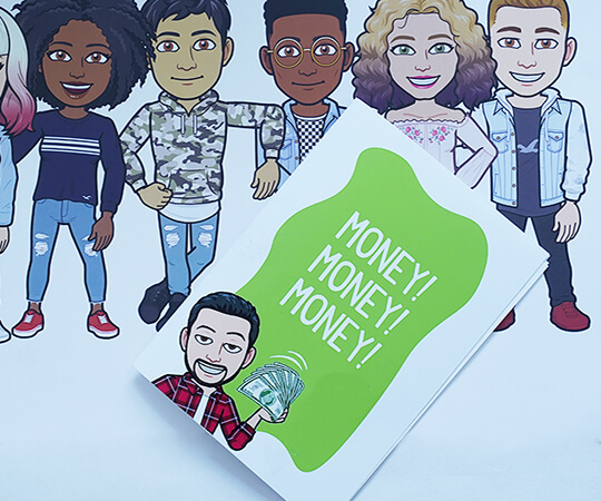 Bitmoji Cards