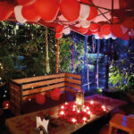 Romantic Gazebo Dining 1