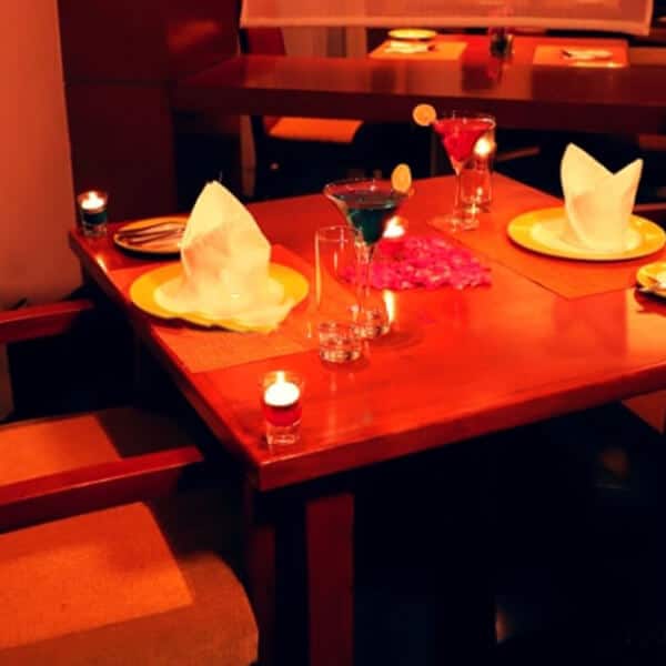 Exotic Candlelight Dining