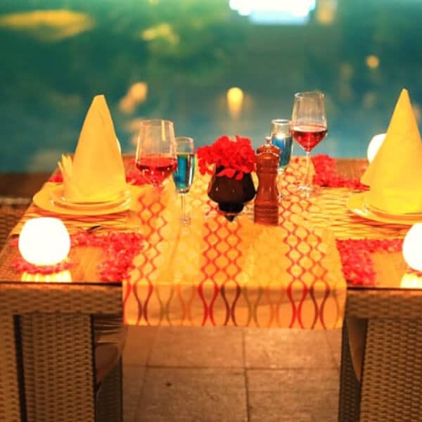 Enthralling Poolside Dinner at Hyatt Place