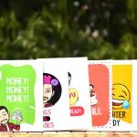 Bitmoji Hamper cards
