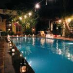 Romantic Poolside Dining at Hotel Heritage 1