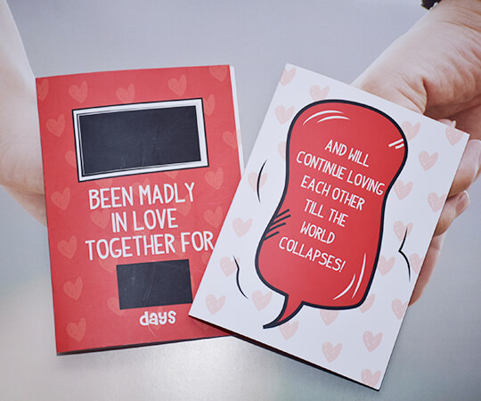 Anniversary Countdown Card