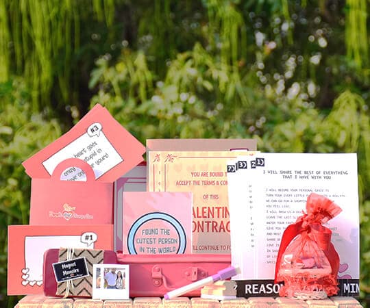 Box Full of Love for Valentine Hamper