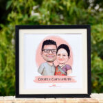 Caricature Couple Hamper 3