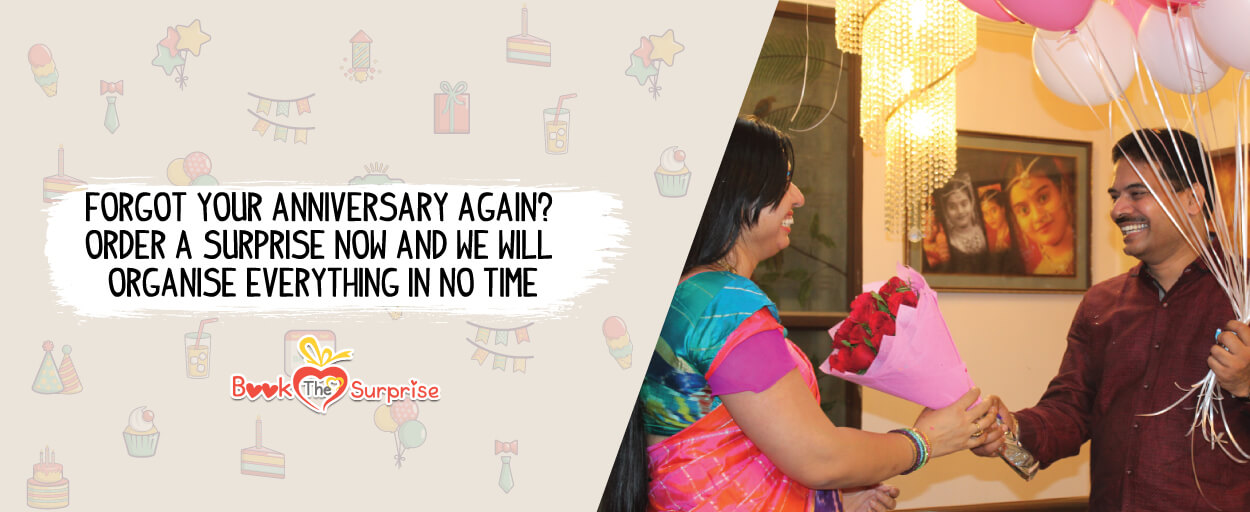 surprise for anniversary girlfriend