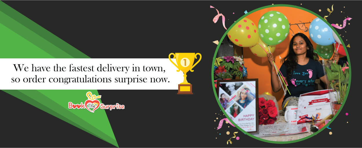 Surprise for Congratulations