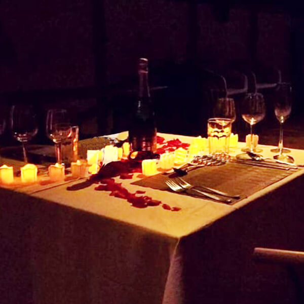Ambient Rooftop Candle Light Dinner at Mall 21