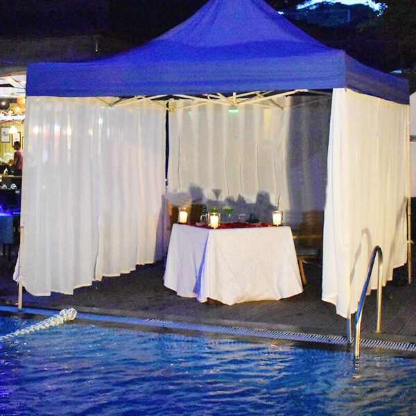 Private Pool Side Cabana Dining, Koramangala