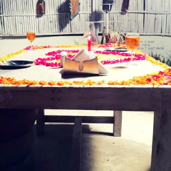 Fine Rooftop Candle Light Dining