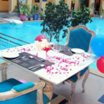 Regal Poolside Candle light Dinner at Nirbana Palace 3
