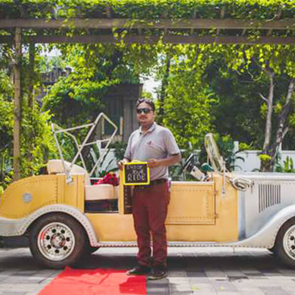 A Ride in Rolls Royce