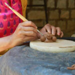 Date Over Pottery